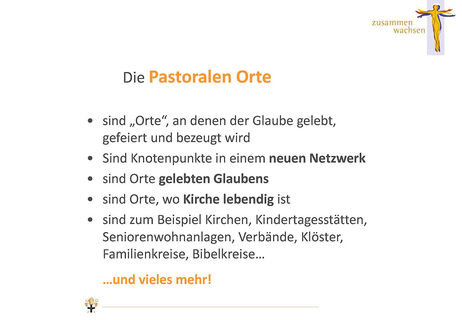 Strategische Ziele zur Ausrichtung der Pastorale zusammen wachsen